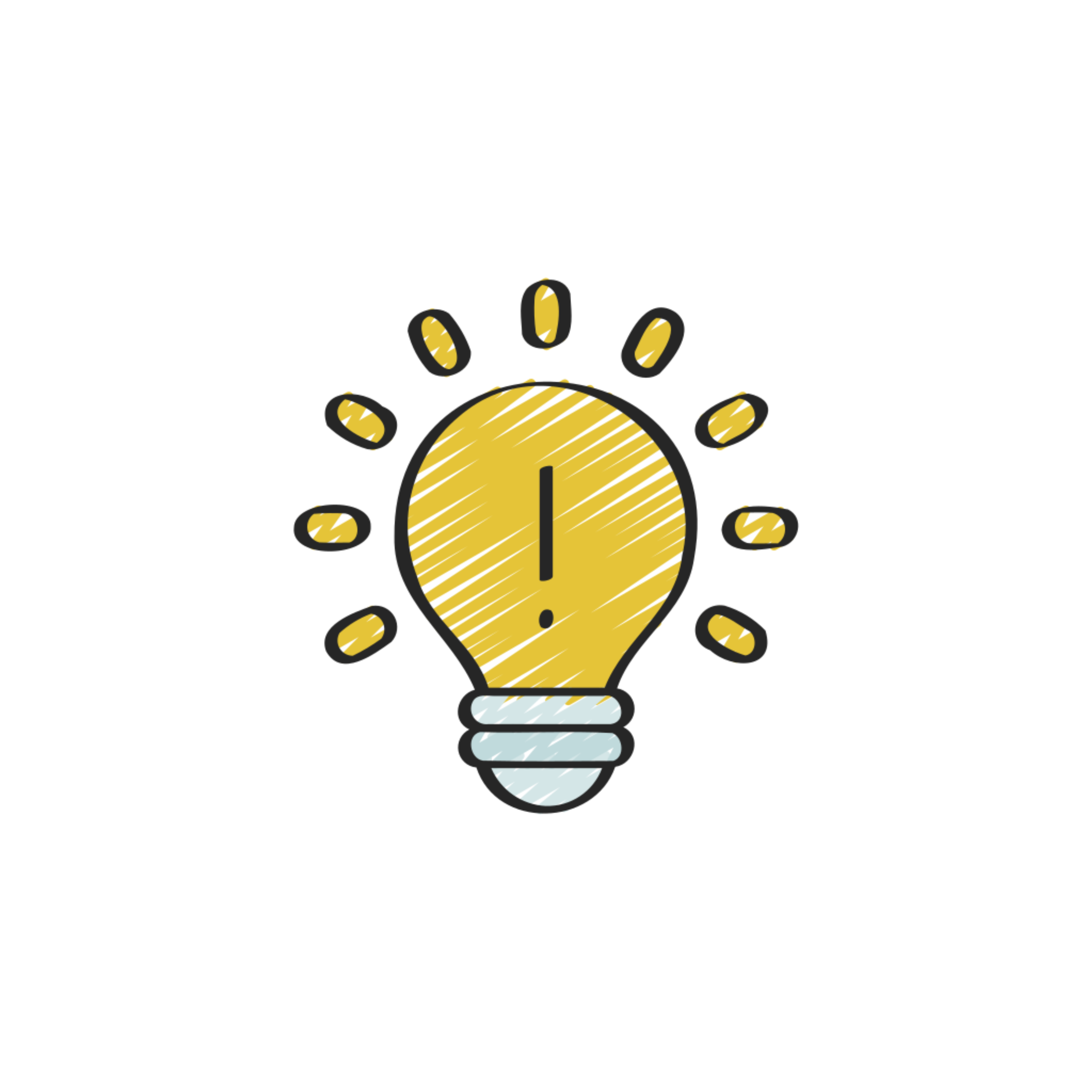 Light bulb icon representing the ideation phase of startup journey